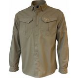 Challenger Outdoor Tactical-S Bej Outdoor Gömlek · Yırtılmaz Rip Stop · Pamuklu Kumaş - 2XL