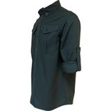 Challenger Outdoor Tactical-S Haki Outdoor Gömlek · Yırtılmaz Rip Stop · Pamuklu Kumaş - XL - Koyu Haki