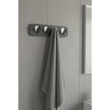 Chalybes Koyu Gri Galvaniz Metal Çok Amaçlı Askılık - Modern Banyo Ve Antre Askısı