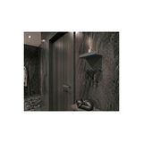 Chalybes Premium Metal Duvar Anahtarlığı Ve Aksesuar Düzenleyici - Koyu Gri Modern Antre Organizer