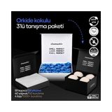 chamashir 3'lü Set-Kapsül Çamaşır Deterjanı Orkide Kokulu - Kurutma Mendili - Yün Kurutma Topu
