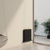 Chambord Double Yakıt Tasarruflu Premium Malzeme Alüminyum Radyatör 60x49,5cm Kumlu Siyah