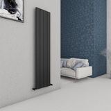 Chambord Yakıt Tasarruflu Premium Malzeme Alüminyum Radyatör 180x39,5cm Kumlu Siyah