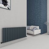 Chambord Yakıt Tasarruflu Premium Malzeme Alüminyum Radyatör 60x129,5cm Kumlu Antrasit