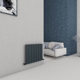 Chambord Yakıt Tasarruflu Premium Malzeme Alüminyum Radyatör 60x69,5cm Kumlu Antrasit