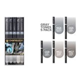 Chameleon 5'li Set Gray Tones Marker Kalem