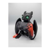 Chamelon Studio Ejderhanı Nasıl Eğitirsin Dişsiz (Toothless) Figürlü Oyun Kolu Tutucu - PS5, PS4, Xbox Uyumlu Oyuncu Standı