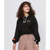 Champion 116149-KK001 Siyah Hooded Kadın Sweatshirt
