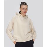 Champion 116215-YS015 Eco Future Hooded Bej Kadın Sweatshirt