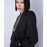 Champion 116847-KK001 Reverse Weave Hooded Siyah Kadın Sweatshirt