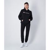 Champion 117550-KK001 Script Shop Rib Cuff Pants Siyah Kadın Eşofman Altı