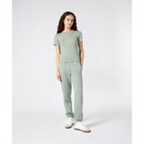 Champion 117583-GS148 Yeşil Script Shop Elastic Cuff Pants Kadın Eşofman Altı