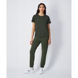 Champion 117584-GS508 Script Shop Rib Cuff Pants Yeşil Kadın Eşofman Altı