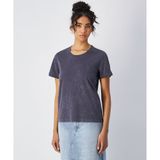 Champion 117728-VS517 Mineral Dye SS Tee Gri Kadın T-Shirt