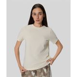 Champion 117822-YS141 Eco Future SS Tee Bej Kadın T-Shirt