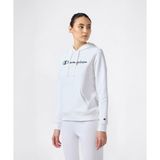 Champion 118424-WW001 Beyaz Script Shop Hooded Kadın Sweatshirt