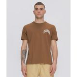 Champion 218521-MS519 City Explorer Crewneck Kahverengi Erkek T-Shirt