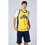 Champion 219745-YS011 Retro Sport Tank Top Sarı Erkek Forma