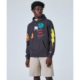 Champion 219785-ES503 Eco Future Hooded Siyah Erkek Sweatshirt
