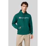 Champion 220253-GS502 Script Shop Hooded Yeşil Erkek Sweatshirt