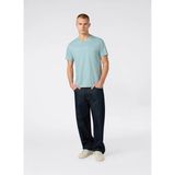 Champion 220273-BS221 Ss Tee Mavi Erkek T-Shirt - XL