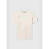 Champion 220273-YS084 SS Tee Krem Erkek T-Shirt