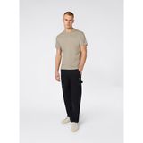 Champion 220278-ES035 SS Tee Bej Yuvarlak Yaka Erkek T-Shirt