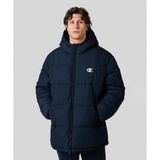 Champion 220350-BS501 Hooded Lacivert Erkek Mont