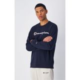 Champion 220727-BS501 Icons Crewneck Lacivert Erkek Sweatshirt