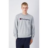 Champion 220727-EM021 Icons Crewneck Gri Erkek Sweatshirt