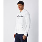 Champion 220728-WW001 Icons Full Zip Hoodie Beyaz Kapüşonlu Erkek Sweatshirt