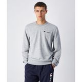 Champion 220730-EM021 Icons Crewneck Gri Erkek Sweatshirt