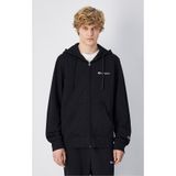 Champion 220731-KK001 Icons Full Zip Hoodie Siyah Erkek Sweatshirt