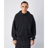 Champion 220744-KK001 Siyah Time Capsule Hooded Erkek Sweatshirt