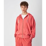 Champion 220745-RS068 Kırmızı Time Capsule Full Zip Hoodie Erkek Sweatshirt