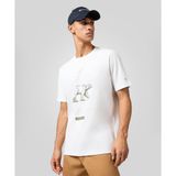 Champion 220757-WW048 Eco Future SS Tee Beyaz Erkek T-Shirt