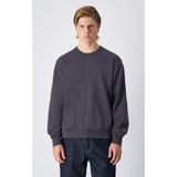 Champion 220785-VS517 Icons Crewneck Gri Erkek Sweatshirt