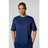 Champion 220822-BS569 C-Tech SS Tee Lacivert Erkek T-Shirt