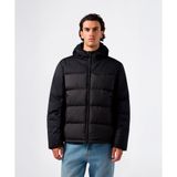 Champion 221551-KK001 Siyah Hooded Jacket Erkek Outdoor Mont