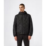 Champion 221556-KK001 Siyah Hooded Jacket Erkek Outdoor Mont