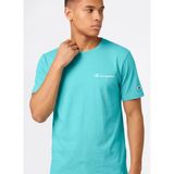 Champion 221798-BS225 Ss Tee Turkuaz Erkek T-Shirt - L