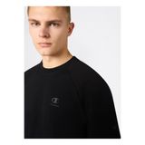 Champion 222374-KK001 SS Tee Siyah Erkek T-Shirt