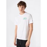 Champion 222392-WW001 Crewneck T-Shirt Beyaz Yuvarlak Yaka Düz Erkek T-Shirt - XL