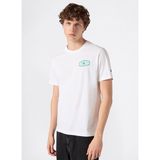 Champion 222392-WW001 Crewneck T-Shirt Beyaz Yuvarlak Yaka Düz Erkek T-Shirt