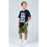 Champion 306766-GS573 Yeşil Icons Bermuda Erkek Çocuk Şort