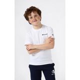 Champion 307323-WW001 Beyaz Icons Short-Sleeve Tee Çocuk Tişört