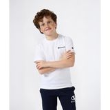 Champion Amazon Short Sleeve T-shirt 08-16 yaş çocuk erkek Beyaz Tişört - 307323-WW001
