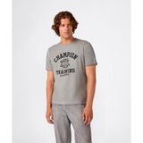 Champion Athletics Short-Sleeve Tee Erkek Gri Tişört - 221374-ES076