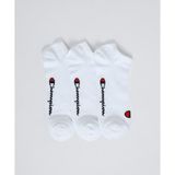 Champion Basics Sneaker Socks 3lü Paket Unısex Beyaz Çorap - U20100-WW001