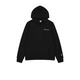 Champion Baskılı Kapüşonlu Sweatshirt, Kadın, Siyah, M